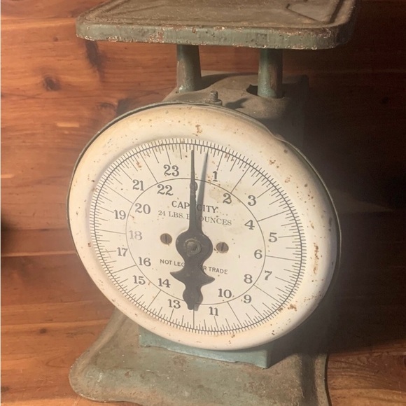 Vintage American Steel Products Co. 24lb Scale- Working- Barn Find! - Picture 12 of 13
